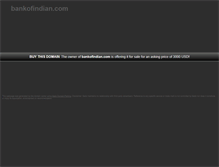 Tablet Screenshot of bankofindian.com
